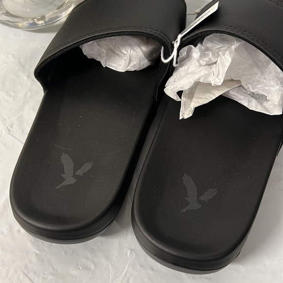 💥3/$30💥NWT America Eagle Outfitters Mens Active EVA Slide, Bold Black - Size 8 - Picture 4 of 9